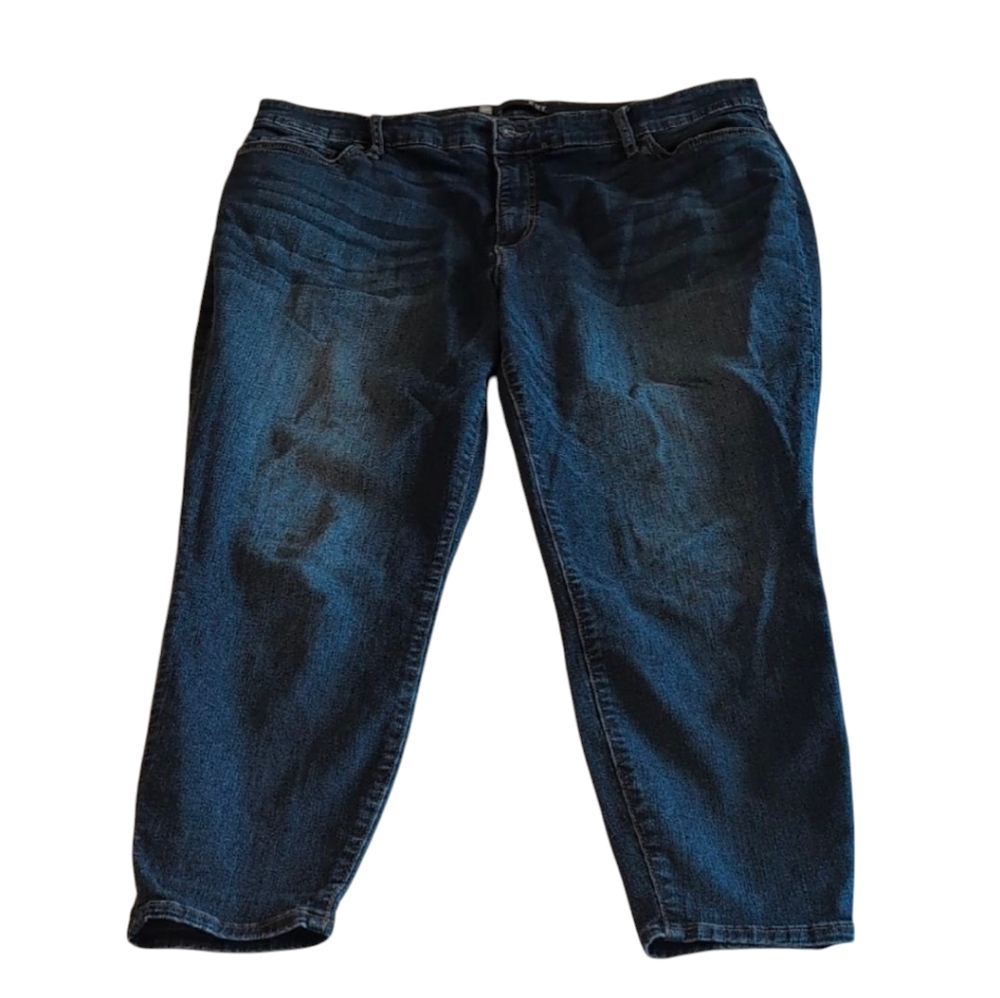 Kut from the Kloth Donna High Rise Ankle Skinny Jeans Size 18